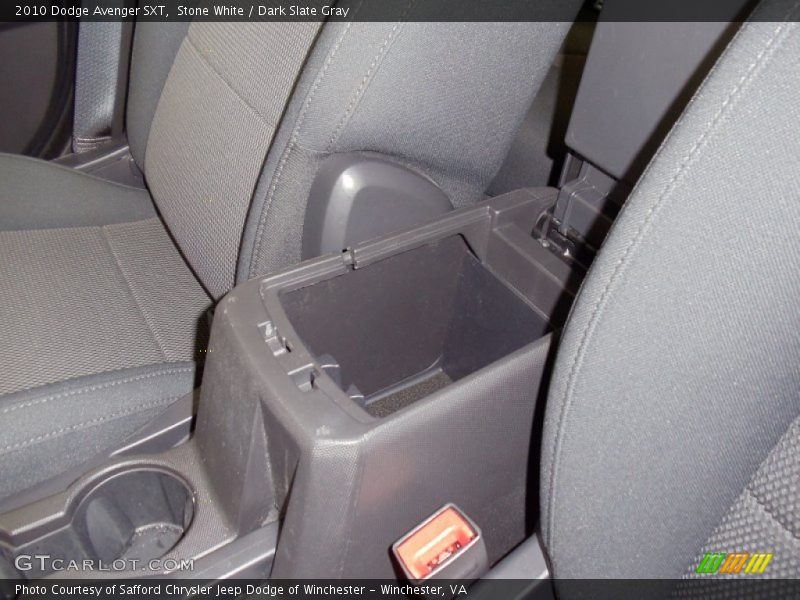 Stone White / Dark Slate Gray 2010 Dodge Avenger SXT