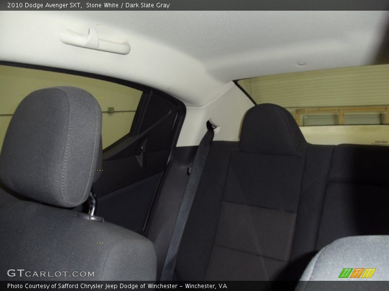 Stone White / Dark Slate Gray 2010 Dodge Avenger SXT