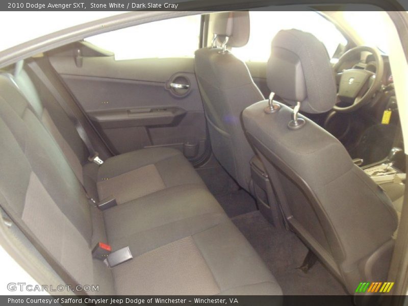 Stone White / Dark Slate Gray 2010 Dodge Avenger SXT