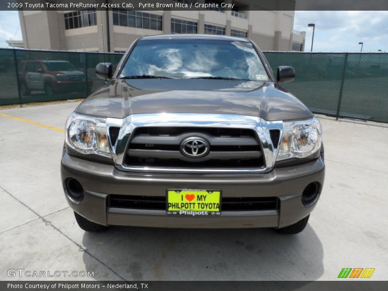 Pyrite Brown Mica / Graphite Gray 2009 Toyota Tacoma PreRunner Access Cab