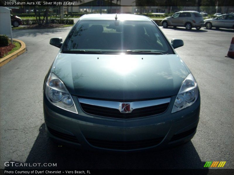 Silver Moss / Gray 2009 Saturn Aura XE