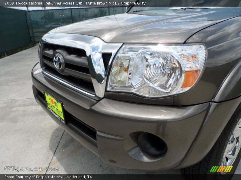 Pyrite Brown Mica / Graphite Gray 2009 Toyota Tacoma PreRunner Access Cab