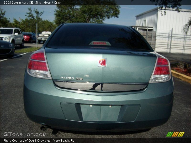 Silver Moss / Gray 2009 Saturn Aura XE