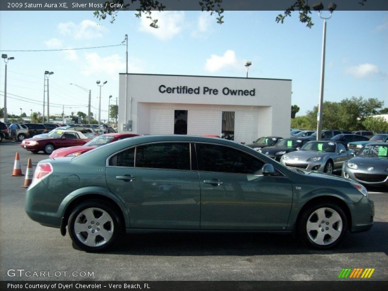 Silver Moss / Gray 2009 Saturn Aura XE