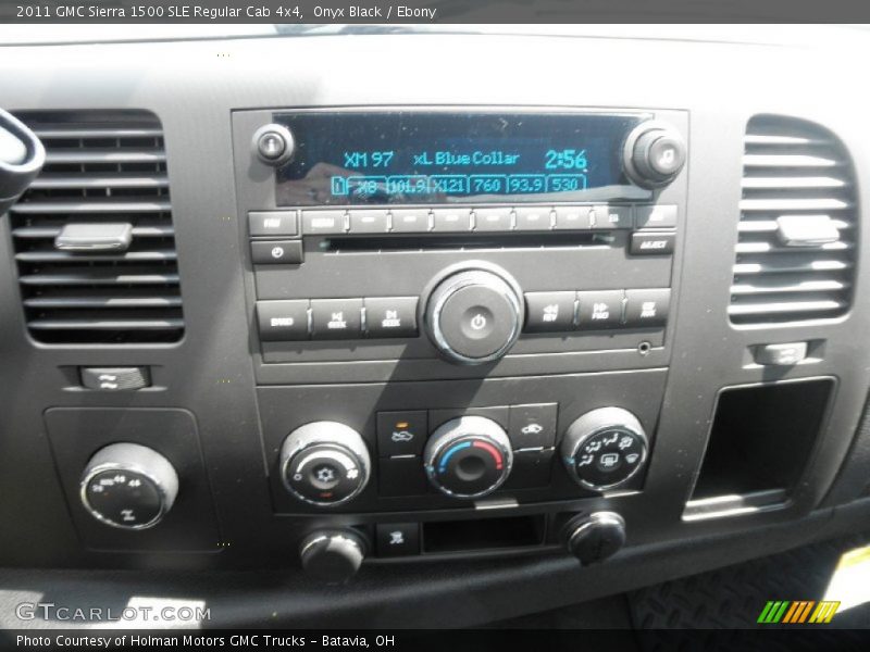 Onyx Black / Ebony 2011 GMC Sierra 1500 SLE Regular Cab 4x4