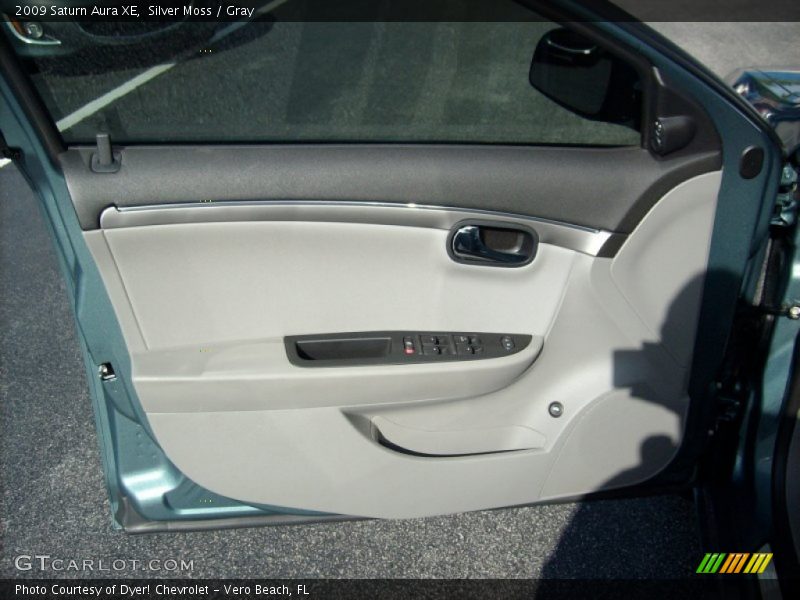 Silver Moss / Gray 2009 Saturn Aura XE