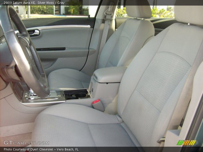 Silver Moss / Gray 2009 Saturn Aura XE