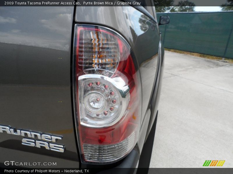 Pyrite Brown Mica / Graphite Gray 2009 Toyota Tacoma PreRunner Access Cab