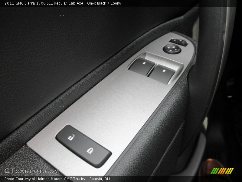 Onyx Black / Ebony 2011 GMC Sierra 1500 SLE Regular Cab 4x4