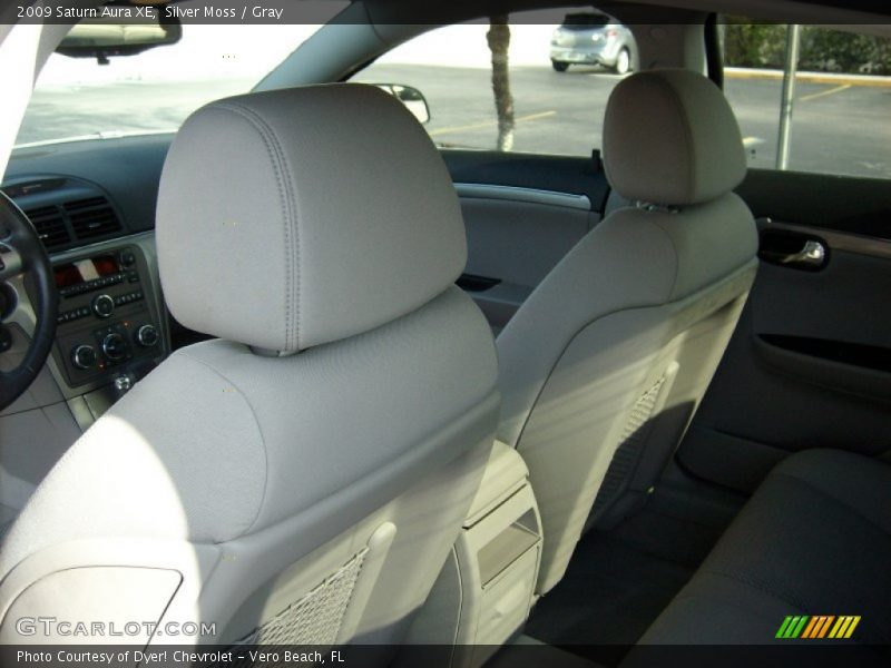 Silver Moss / Gray 2009 Saturn Aura XE