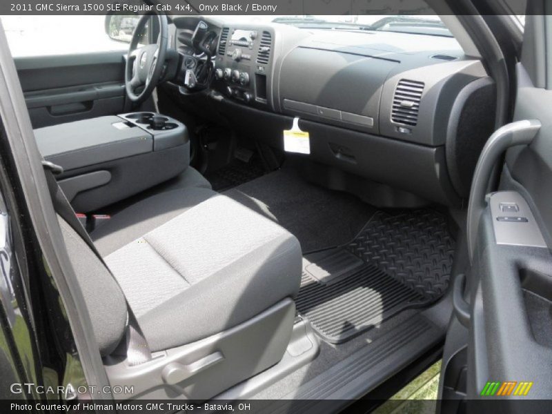 Onyx Black / Ebony 2011 GMC Sierra 1500 SLE Regular Cab 4x4