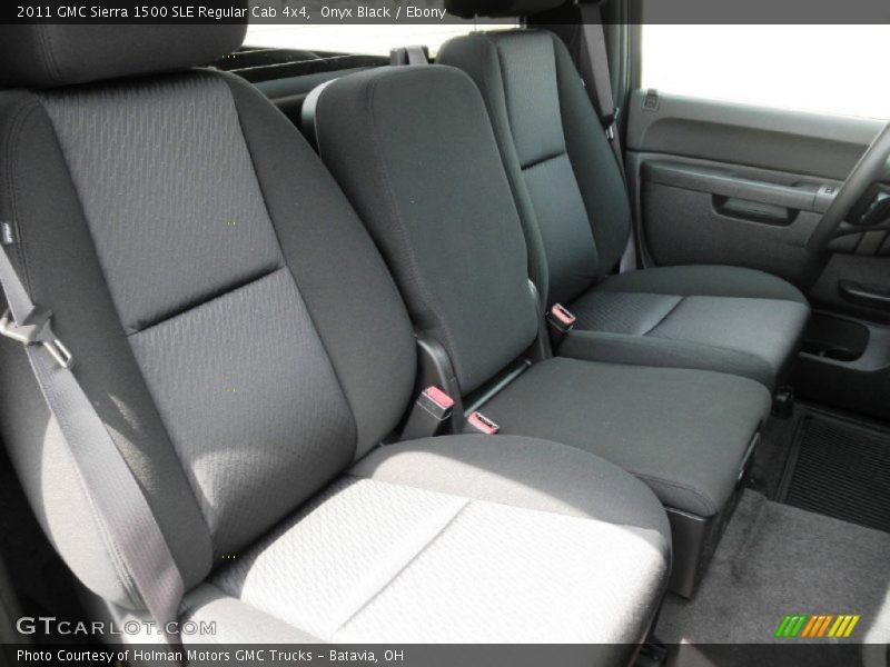 Onyx Black / Ebony 2011 GMC Sierra 1500 SLE Regular Cab 4x4