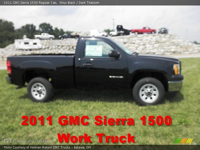 Onyx Black / Dark Titanium 2011 GMC Sierra 1500 Regular Cab