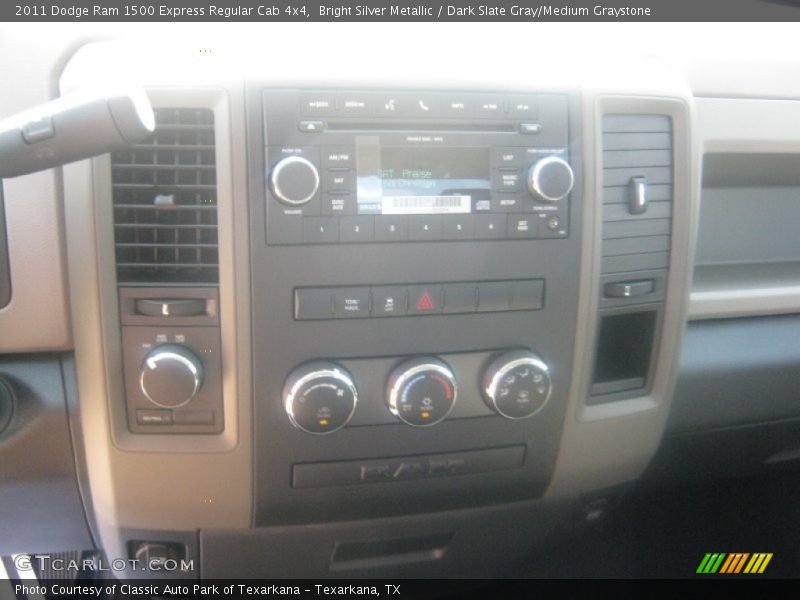 Bright Silver Metallic / Dark Slate Gray/Medium Graystone 2011 Dodge Ram 1500 Express Regular Cab 4x4