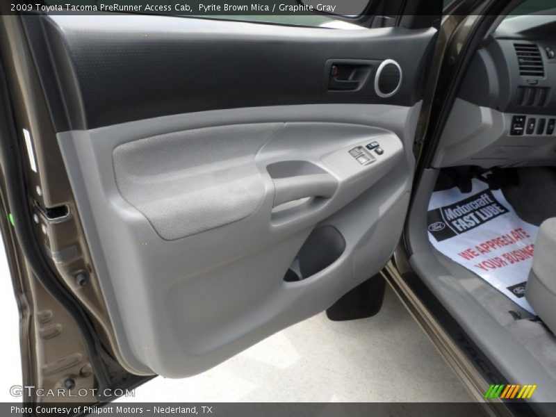 Door Panel of 2009 Tacoma PreRunner Access Cab