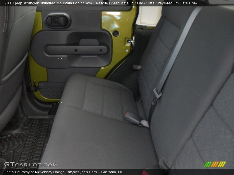 Rescue Green Metallic / Dark Slate Gray/Medium Slate Gray 2010 Jeep Wrangler Unlimited Mountain Edition 4x4
