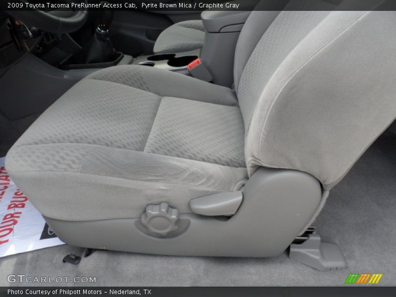 Pyrite Brown Mica / Graphite Gray 2009 Toyota Tacoma PreRunner Access Cab