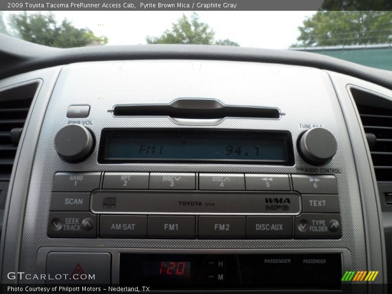 Controls of 2009 Tacoma PreRunner Access Cab