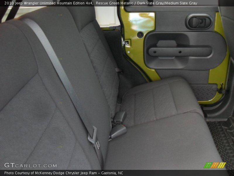 Rescue Green Metallic / Dark Slate Gray/Medium Slate Gray 2010 Jeep Wrangler Unlimited Mountain Edition 4x4