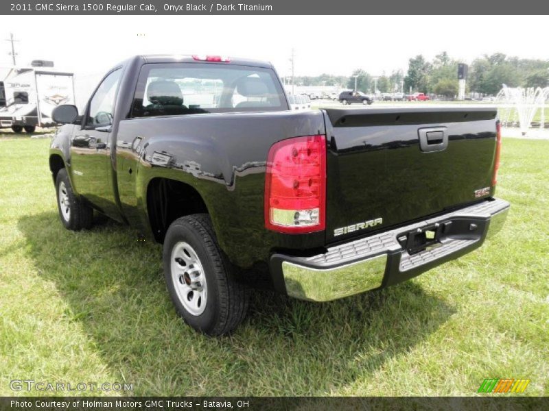 Onyx Black / Dark Titanium 2011 GMC Sierra 1500 Regular Cab