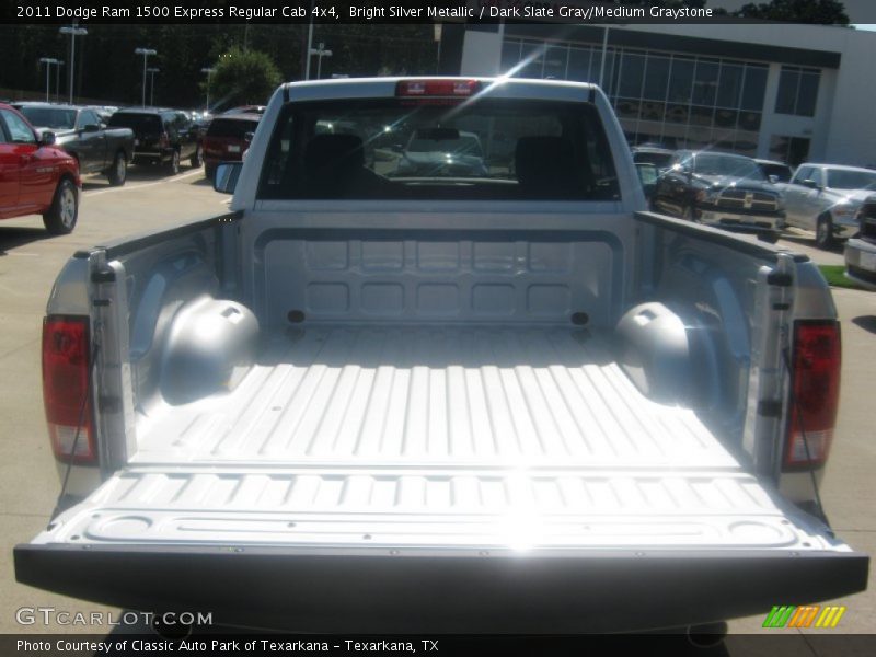 Bright Silver Metallic / Dark Slate Gray/Medium Graystone 2011 Dodge Ram 1500 Express Regular Cab 4x4