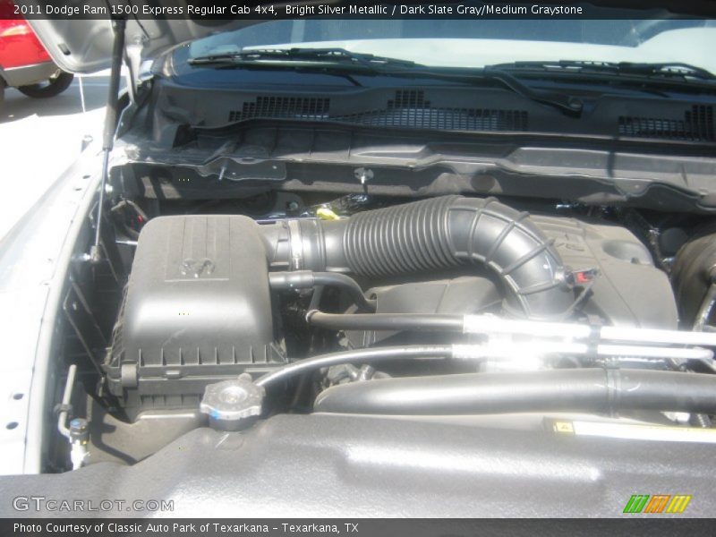 Bright Silver Metallic / Dark Slate Gray/Medium Graystone 2011 Dodge Ram 1500 Express Regular Cab 4x4