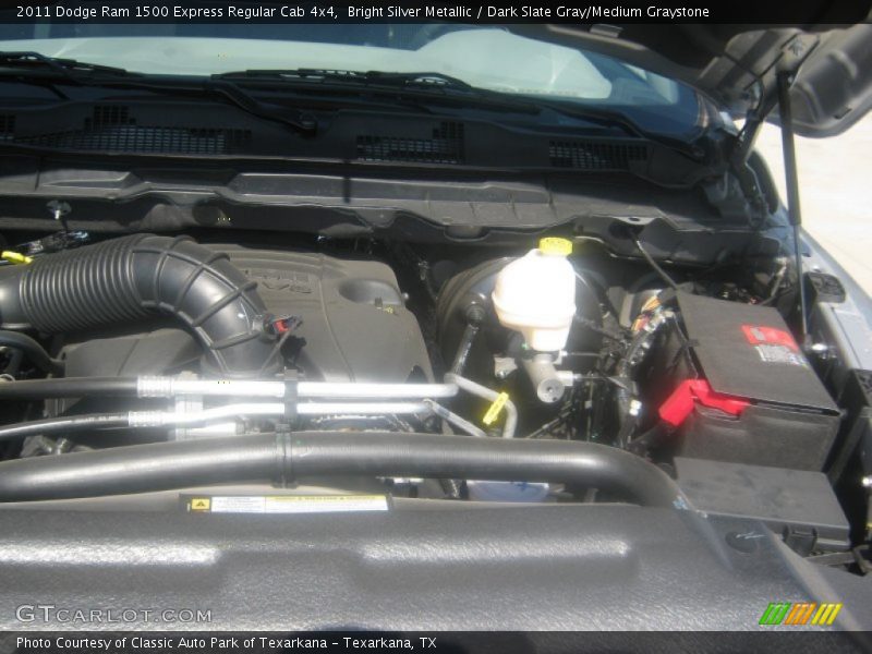 Bright Silver Metallic / Dark Slate Gray/Medium Graystone 2011 Dodge Ram 1500 Express Regular Cab 4x4