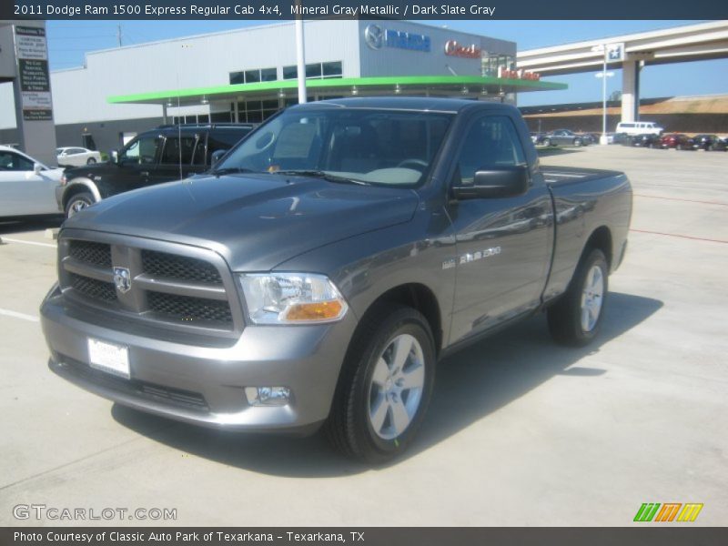 Mineral Gray Metallic / Dark Slate Gray 2011 Dodge Ram 1500 Express Regular Cab 4x4