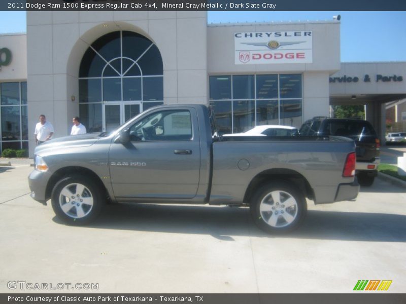 Mineral Gray Metallic / Dark Slate Gray 2011 Dodge Ram 1500 Express Regular Cab 4x4