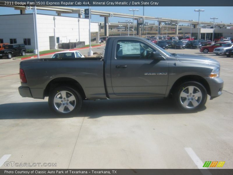 Mineral Gray Metallic / Dark Slate Gray 2011 Dodge Ram 1500 Express Regular Cab 4x4