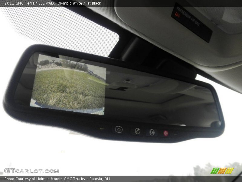 Olympic White / Jet Black 2011 GMC Terrain SLE AWD
