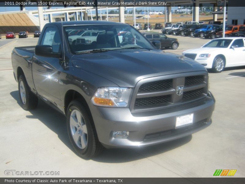 Mineral Gray Metallic / Dark Slate Gray 2011 Dodge Ram 1500 Express Regular Cab 4x4