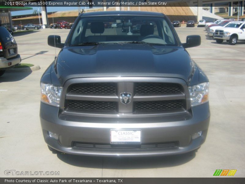 Mineral Gray Metallic / Dark Slate Gray 2011 Dodge Ram 1500 Express Regular Cab 4x4