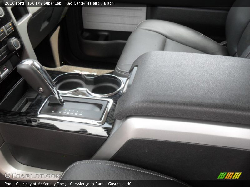 Red Candy Metallic / Black 2010 Ford F150 FX2 SuperCab