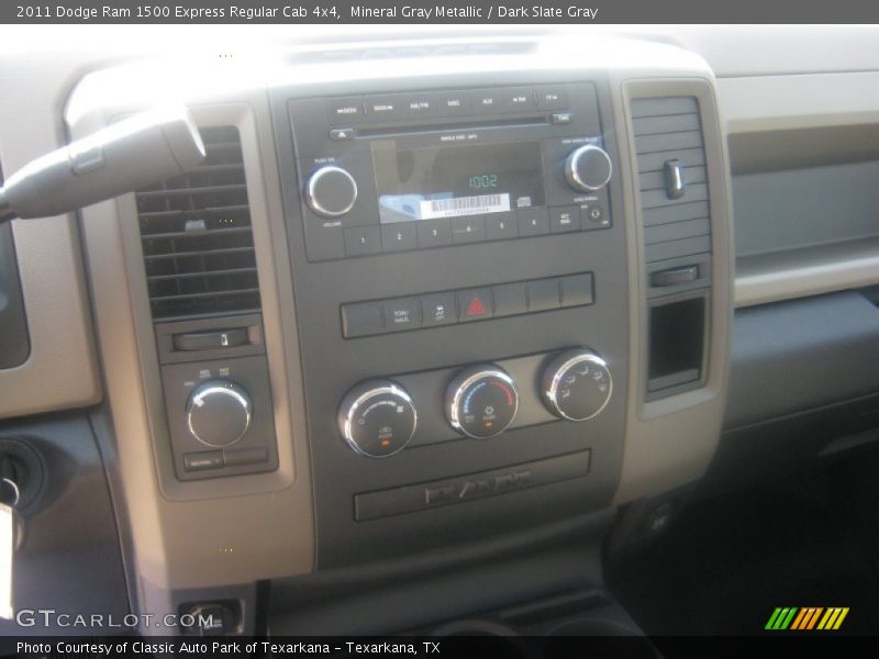 Mineral Gray Metallic / Dark Slate Gray 2011 Dodge Ram 1500 Express Regular Cab 4x4