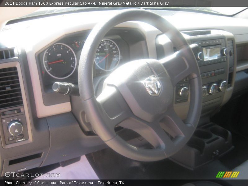 Mineral Gray Metallic / Dark Slate Gray 2011 Dodge Ram 1500 Express Regular Cab 4x4
