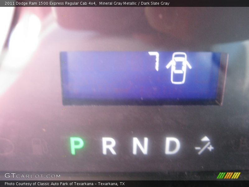 Mineral Gray Metallic / Dark Slate Gray 2011 Dodge Ram 1500 Express Regular Cab 4x4