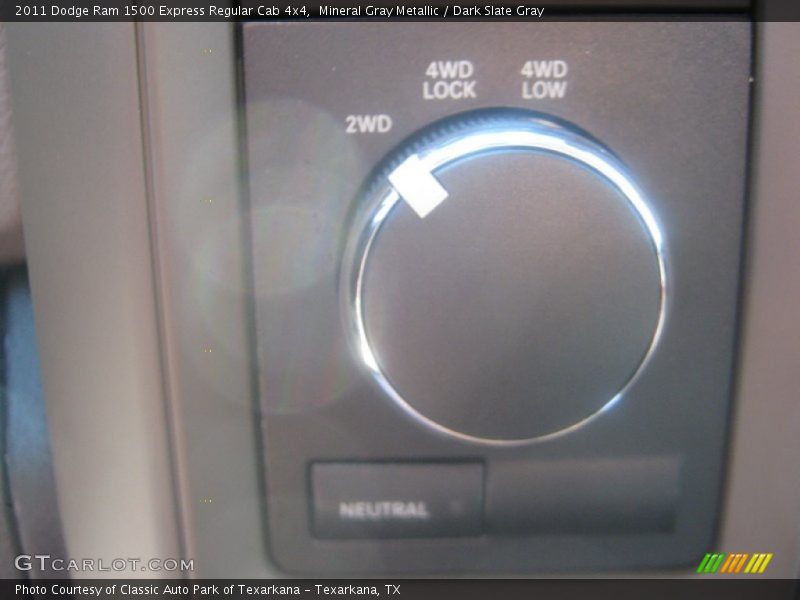 Mineral Gray Metallic / Dark Slate Gray 2011 Dodge Ram 1500 Express Regular Cab 4x4