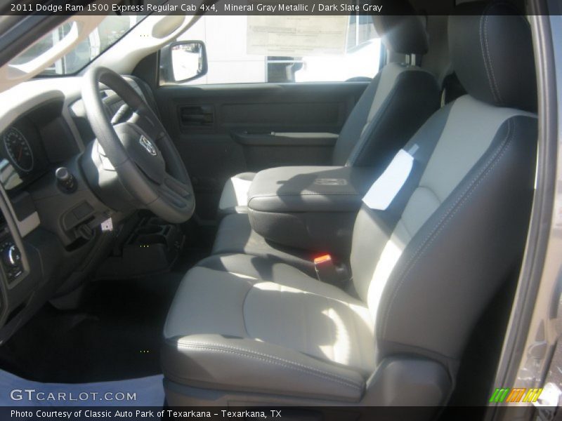 Mineral Gray Metallic / Dark Slate Gray 2011 Dodge Ram 1500 Express Regular Cab 4x4