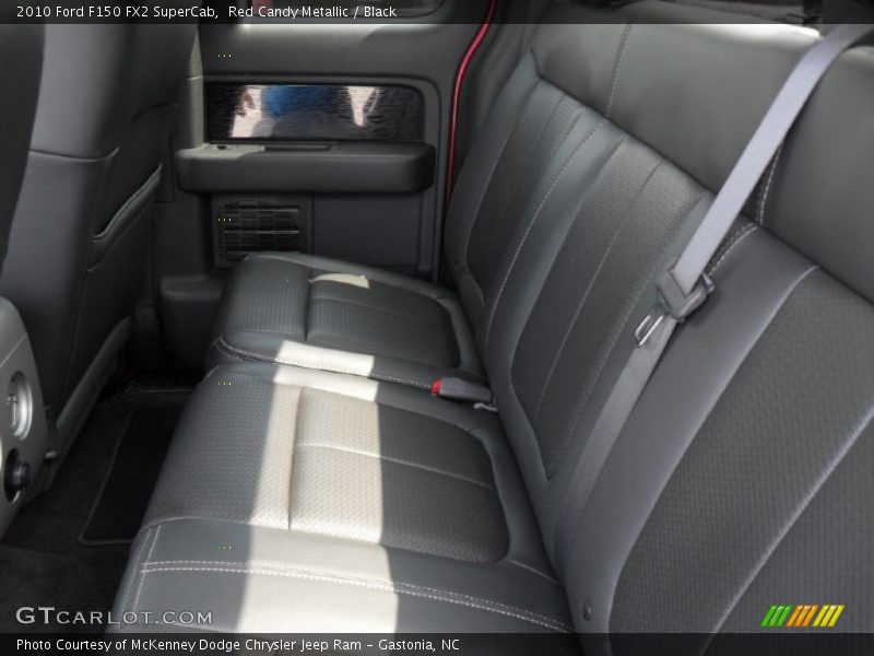 Red Candy Metallic / Black 2010 Ford F150 FX2 SuperCab
