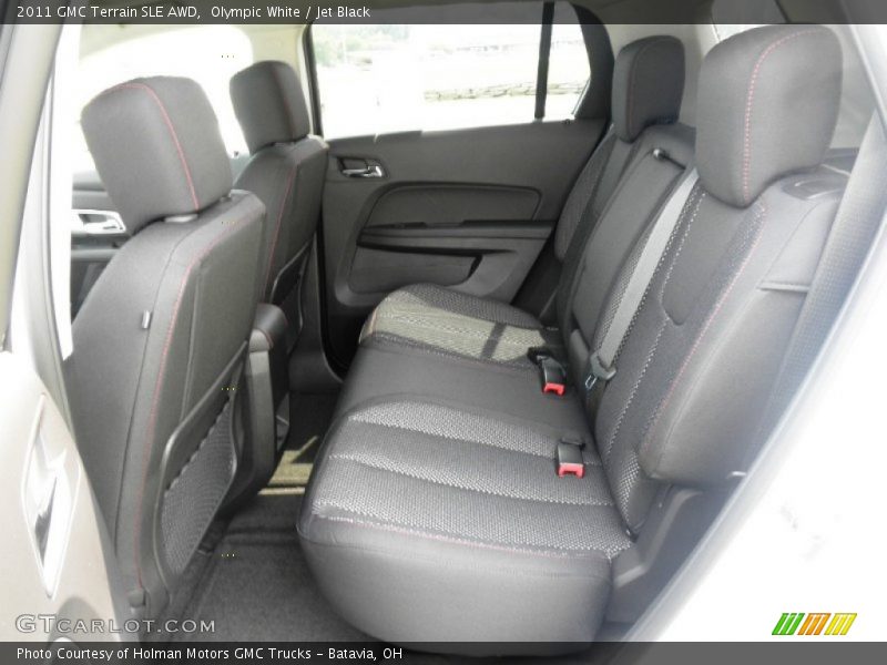 Olympic White / Jet Black 2011 GMC Terrain SLE AWD