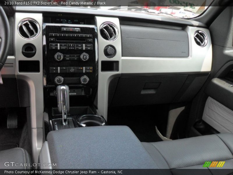 Red Candy Metallic / Black 2010 Ford F150 FX2 SuperCab