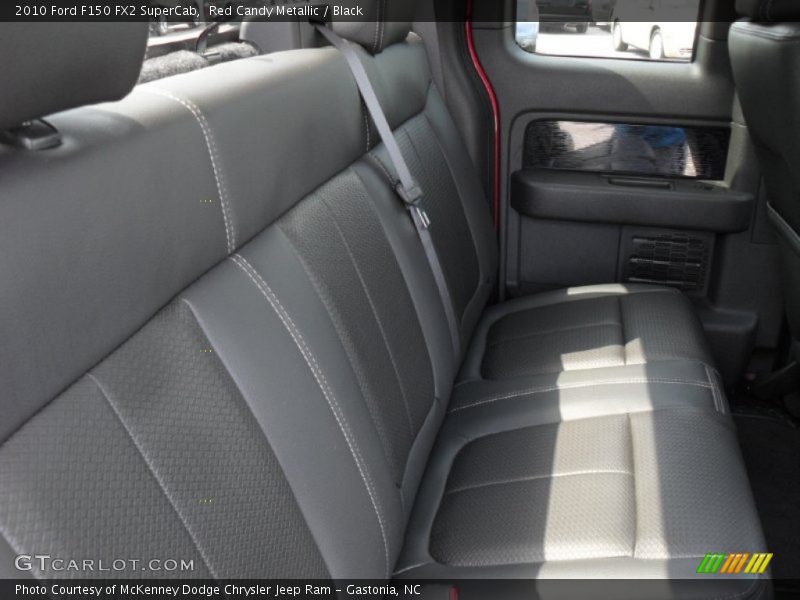 Red Candy Metallic / Black 2010 Ford F150 FX2 SuperCab
