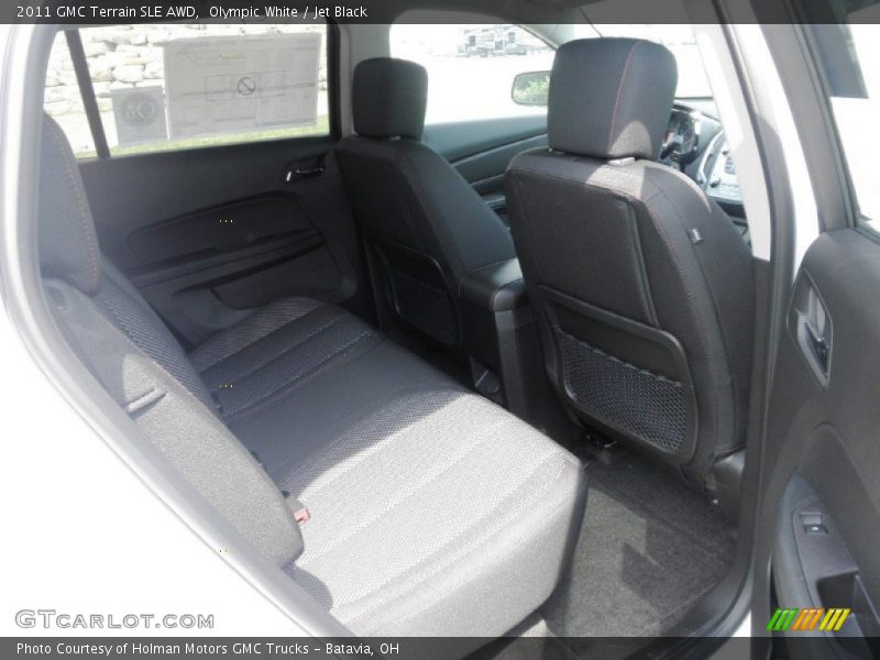 Olympic White / Jet Black 2011 GMC Terrain SLE AWD