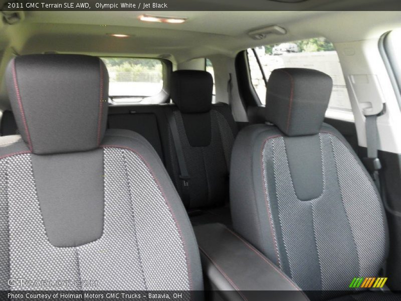 Olympic White / Jet Black 2011 GMC Terrain SLE AWD