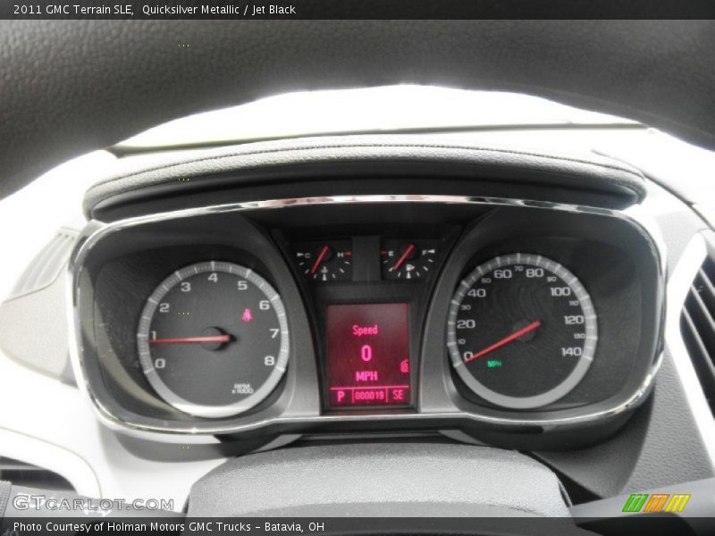 Quicksilver Metallic / Jet Black 2011 GMC Terrain SLE
