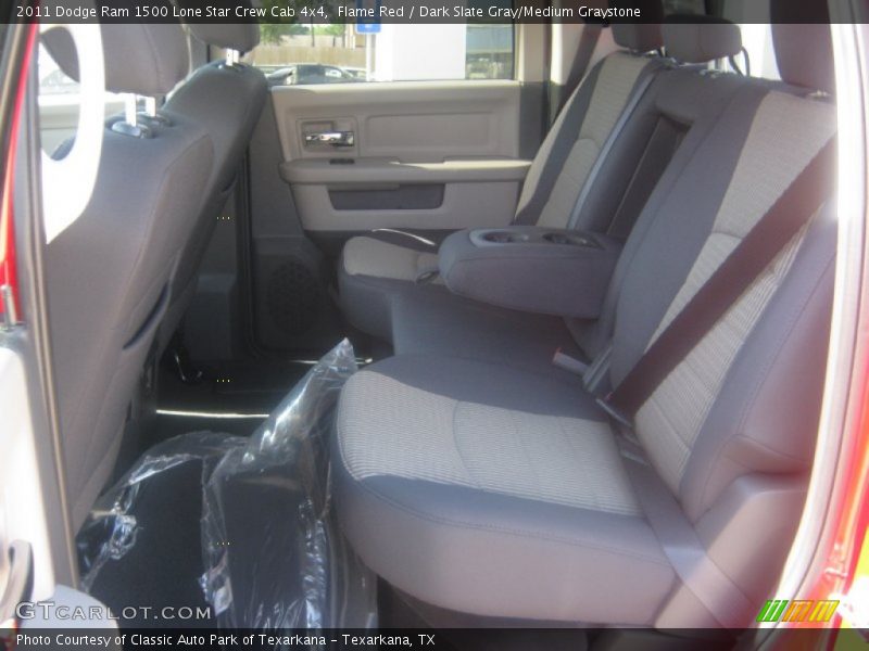 Flame Red / Dark Slate Gray/Medium Graystone 2011 Dodge Ram 1500 Lone Star Crew Cab 4x4