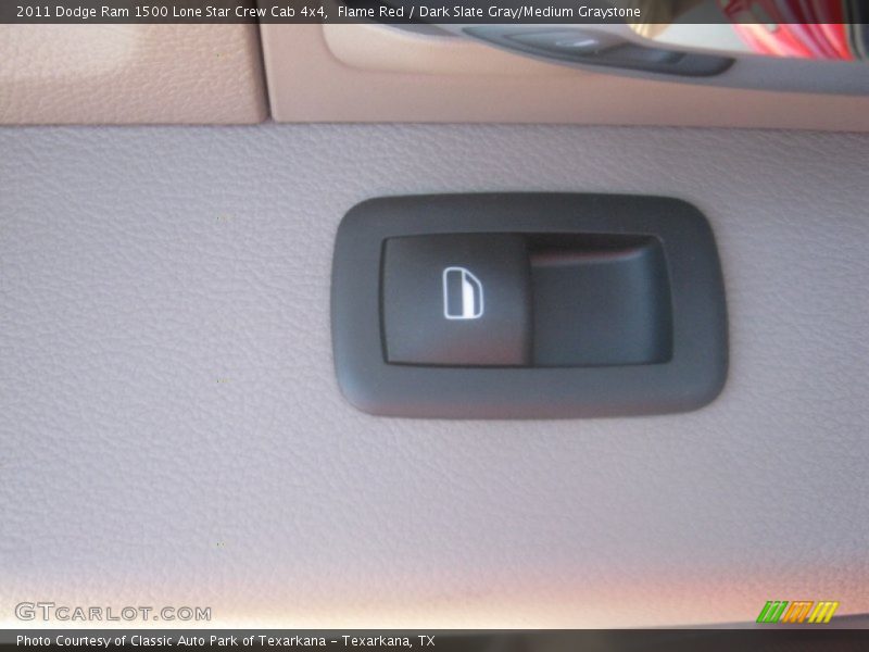 Flame Red / Dark Slate Gray/Medium Graystone 2011 Dodge Ram 1500 Lone Star Crew Cab 4x4
