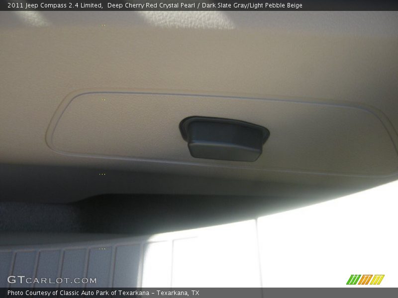 Deep Cherry Red Crystal Pearl / Dark Slate Gray/Light Pebble Beige 2011 Jeep Compass 2.4 Limited