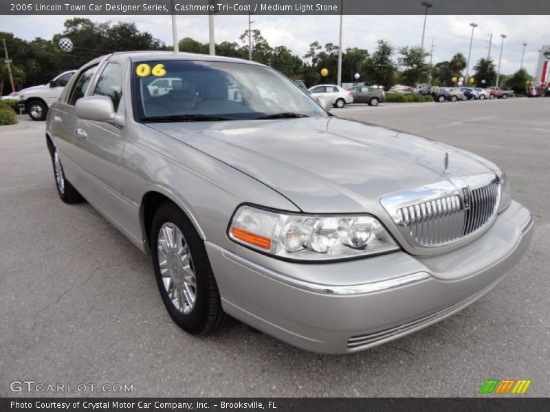 Cashmere Tri-Coat / Medium Light Stone 2006 Lincoln Town Car Designer Series
